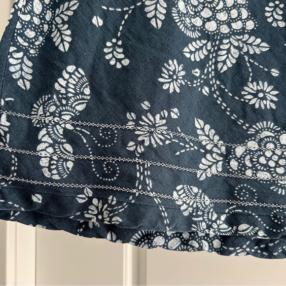 Columbia Floral Pattern Linen Blend Skirt Size large - Picture 3 of 6